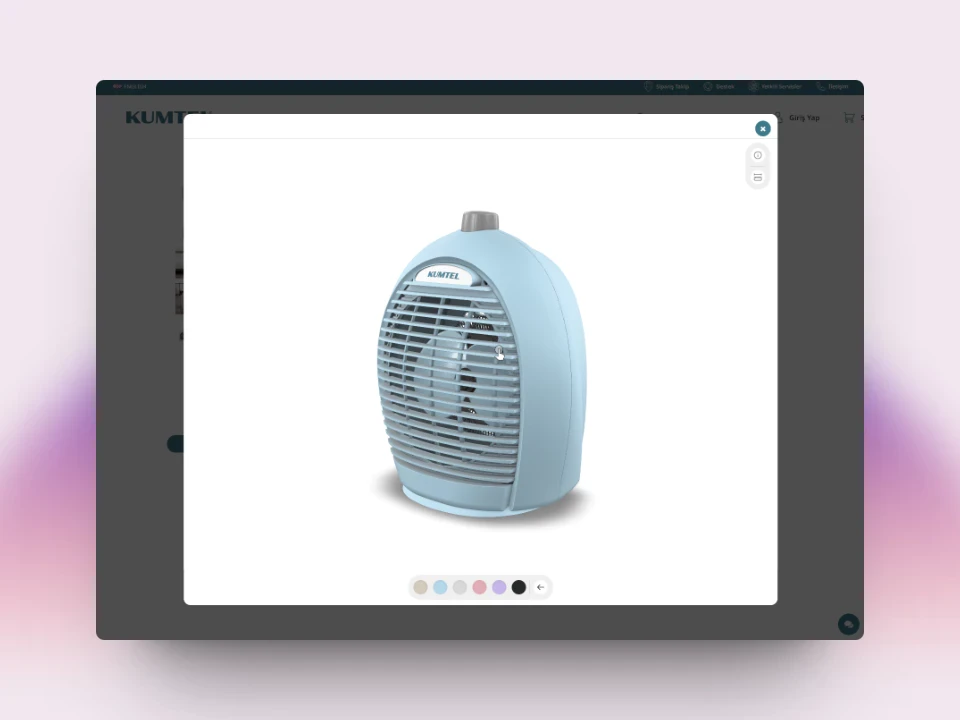 Kumtel 3D Visualization